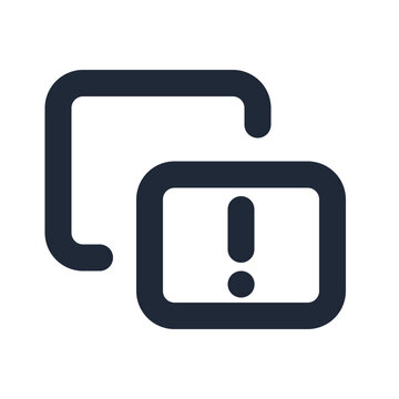 Schedule Conflict Overlap Icon