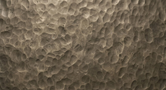 Authentic raw hand forged hammered bronze metal texture background