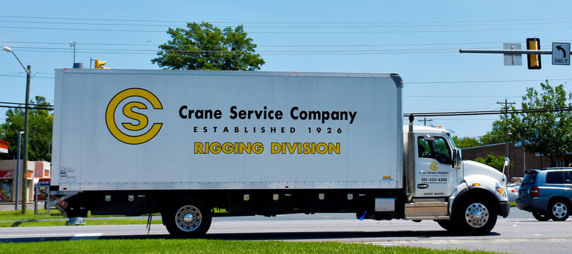  Crane Service Company Truck, Manassas, VA, USA