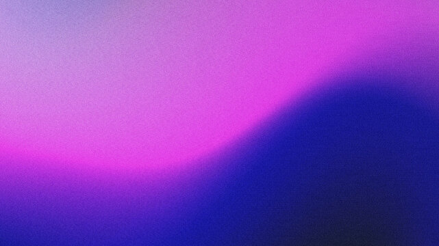 Textured grainy noise gradient background with seamless blend of lavender, bright magenta, deep royal blue, and near-black tones across a soft diagonal color transition.