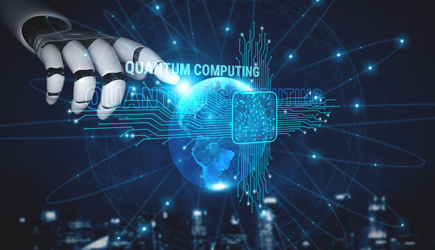 The future of global high-performance computing with quantum technology and AI. This AI innovation in computing will solve complex problems. Motif