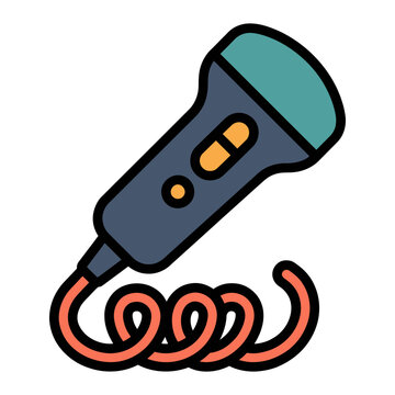 Ultrasound Transducer Probe Tool Icon for Sonography