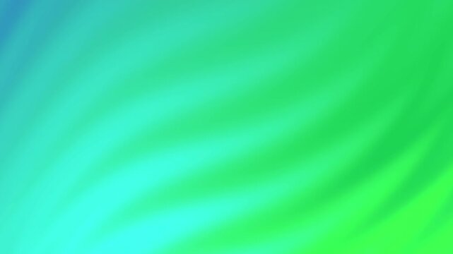 Bright neon green blue soft gradient waves pattern smooth light artistic background. Suitable for digital backgrounds, posters, web design, and this vibrant gradient waves pattern provides a fresh and