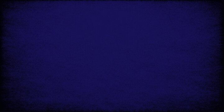 Dark navy blue textured background with dark vignette border abstract deep blue denim canvas backdrop