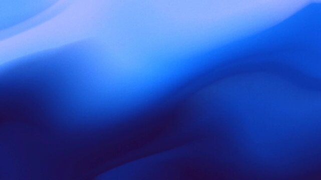 Abstract blue motion background video featuring seamless loop fluid movement animation and soft gradient waves for professional broadcast and video editing projects.