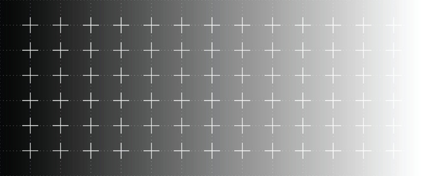 Dark mode dashed cross grid background