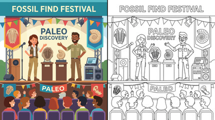 Fossil Find Festival: Paleo Discovery Stage Show for Kids © Udy