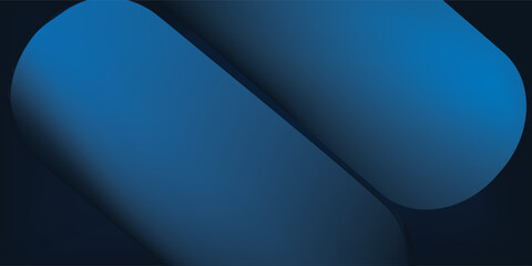Minimal blue geometric background. Modern shiny blue gradient diagonal shapes design. Dynamic shapes. Elegant geometric. Suit for backdrop, poster, banner, booklet, brochure, website, cover © saya