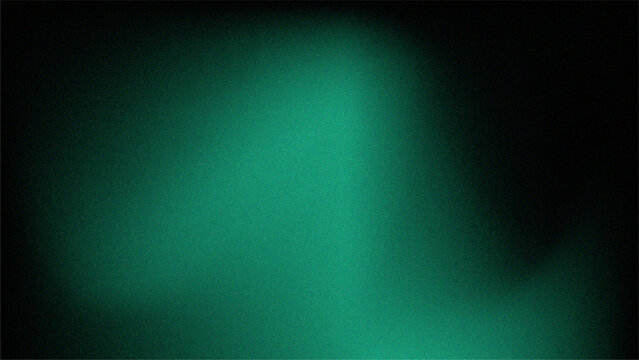 Textured Noise Gradient with Cinematic Emerald Glow and Black Border