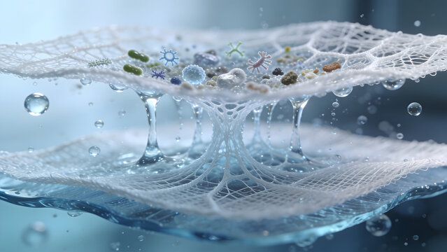 Nanofiber Membrane Water Filtration Technology with Advanced Pore Structure