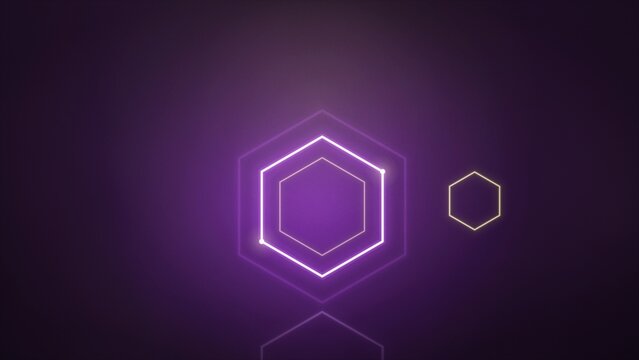 Abstract Tech Hero Header Background