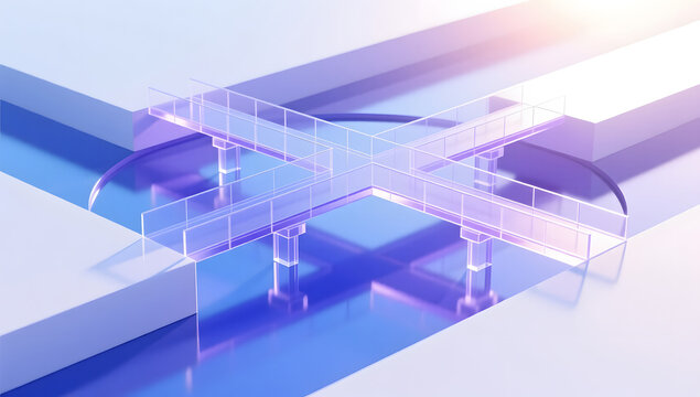 connection bridge cloud computing network technology background