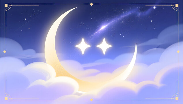 twin stars qixi romantic chinese background