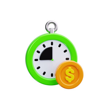 PTO 3d render icons