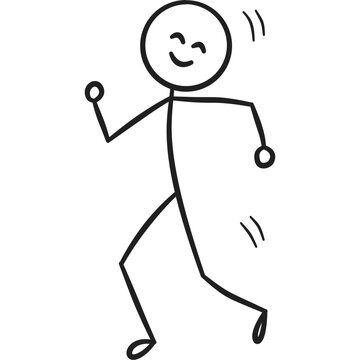 Groovy Dance Move Stick Figure