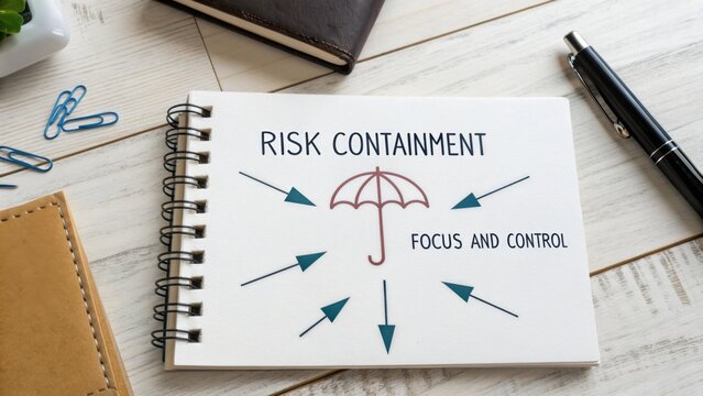 Risk Containment Strategies for Business Management with Focus and Control Elements in Notebook Setting