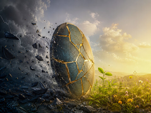 Kintsugi Stone Seed Of Resilience
