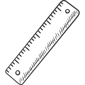 Ruler Measurement Tool Study Illustration