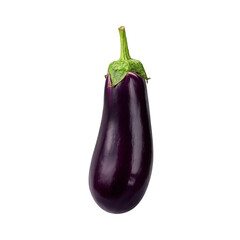 eggplant vegetable in PNG image isolated on transparent background. © png image