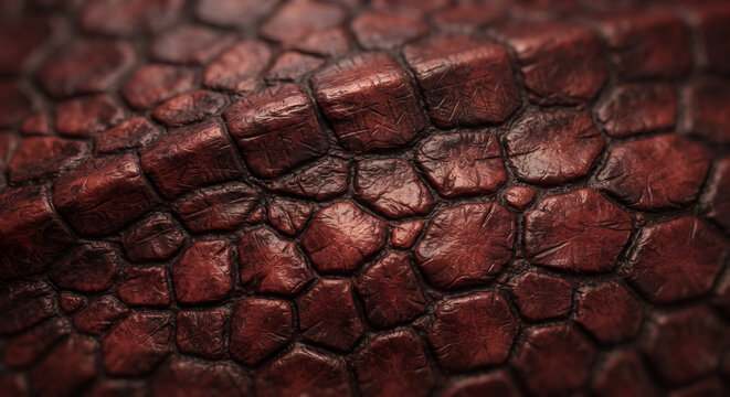 Cinematic fantasy dragon skin leather macro texture