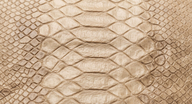 Light beige sand python skin leather texture