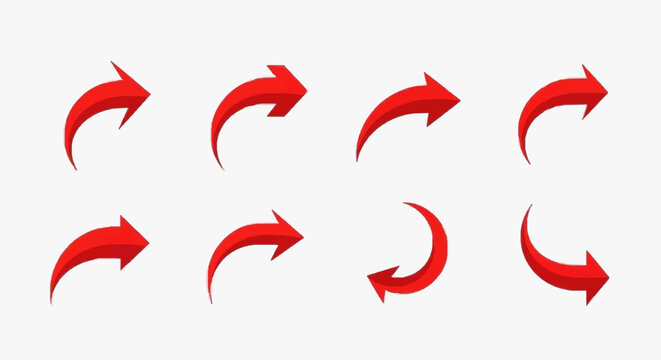 Directional Arrows Movement Flow.