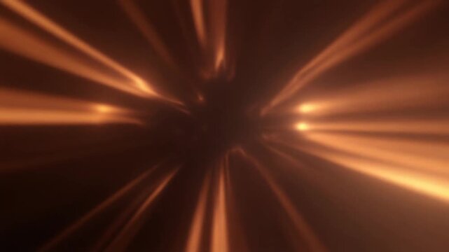 Warm copper cinematic light leak with bronze, copper and amber gradients drifting through dark space, creating a premium seamless video overlay with realistic glow and luxury cinematic atmosphere.