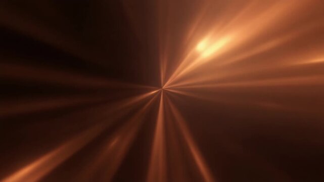 Warm copper cinematic light leak with bronze, copper and amber gradients drifting through dark space, creating a premium seamless video overlay with realistic glow and luxury cinematic atmosphere.