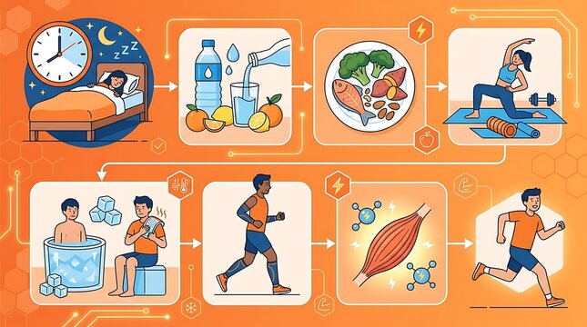 Healthy lifestyle habits for muscle recovery and performance