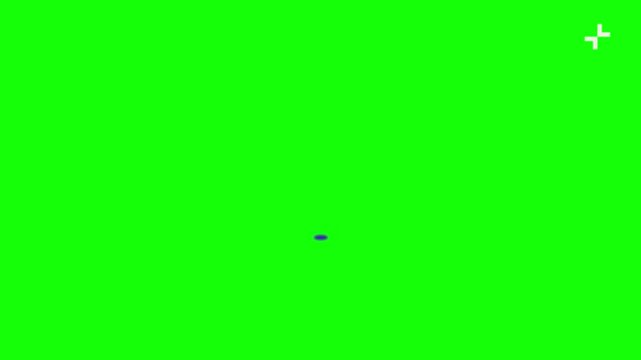 Motivational quote animation featuring text about hard work beating talent displayed against a vibrant green screen background for editing