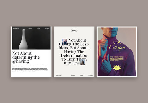 Style Social Media Post Layout