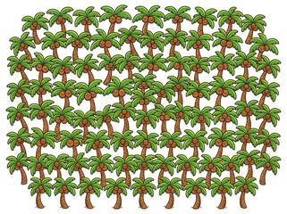 Obraz premium Dense green ivy vine covering a white wooden lattice fence.