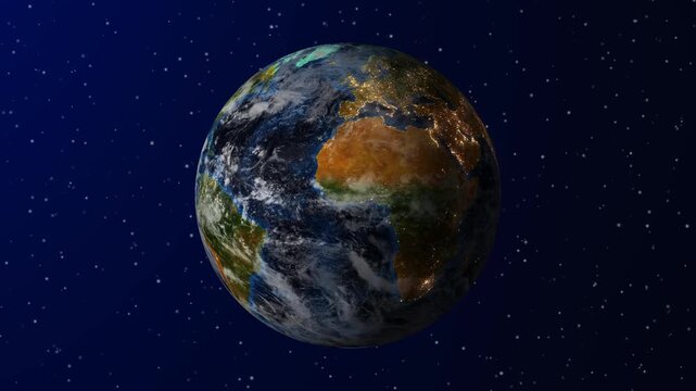 earth in space