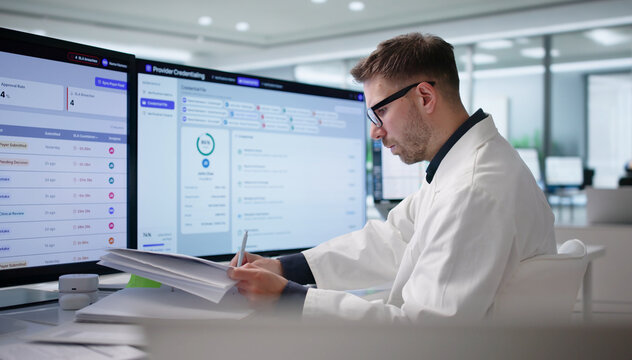 Young Physician Uses Credentialing Software