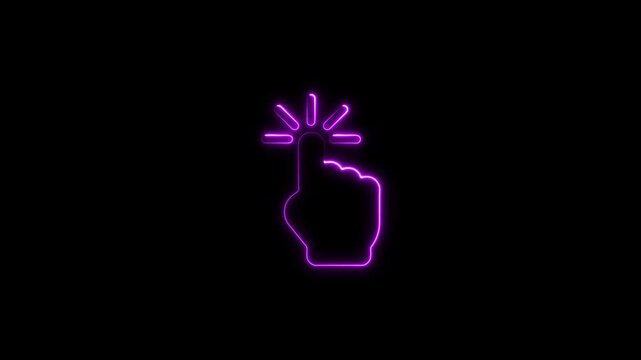 Neon number six glowing in dark digital space. Vibrant pink and blue illuminated numeral for futuristic design.