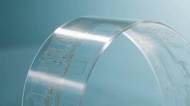 Flexible Brain-Compatible Electrode Bending and Conducting