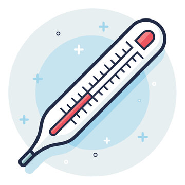 thermometer vector