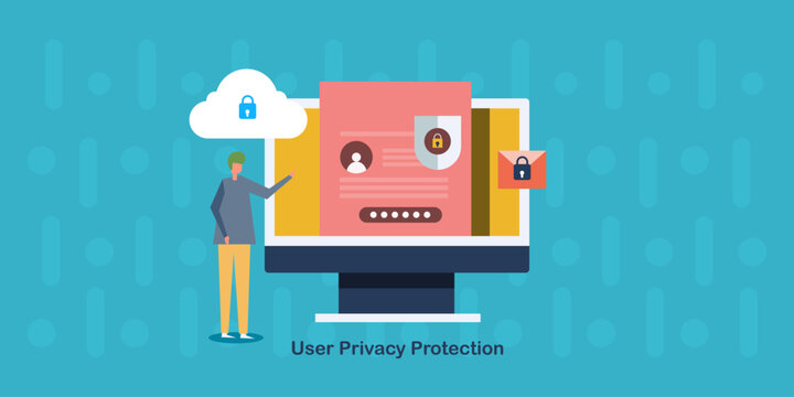 User privacy protection, encrypted cloud service and secure email.