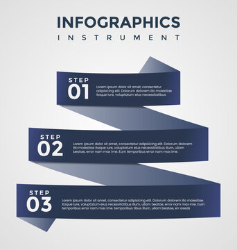 Bar or Low Third A design element for infographics	