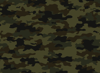 Fototapeta premium military camouflage pattern texture, seamless army background