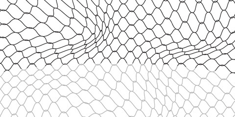 Abstact mesh texture for fishing nets. Seamless pattern for sportswear or soccer goal, volleyball net, basketball hoop, hockey, athletics abstract modern © ribut