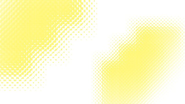 Modern Abstract Geometric Background with Soft Yellow Gradient Glass Texture