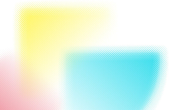 Modern Abstract Geometric Background with Soft Yellow Blue Gradient Glass Texture