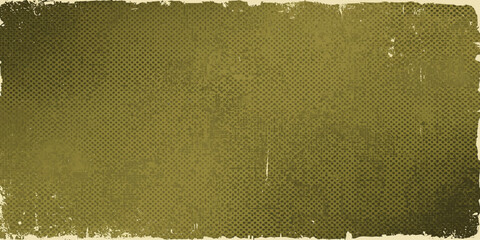Vintage Old Paper Texture Background with Abstract Soccer Field Grass Turf Pattern and White Lines, Retro Football Stadium Pitch Concept © Sam