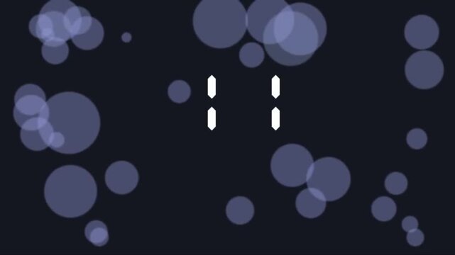 Fresh countdown animate featuring green and blue abstract gradients with bold timer numbers. Great for presentations, intros, broadcasts, and events.
