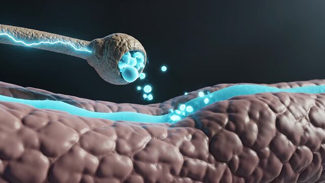 Investigating Synaptic Communication and Nerve Impulse Flow