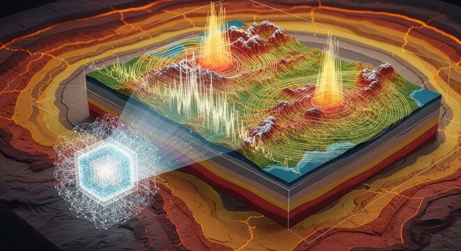 Exploration of Earth's Interior Structure and Seismic Activity Data Visualization