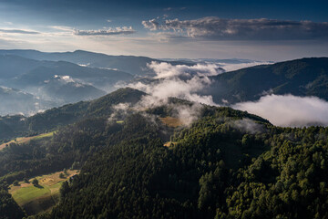 Beskid Sądecki, Dolina Popradu, Sądeckie, Polska. © Maciej G. Szling