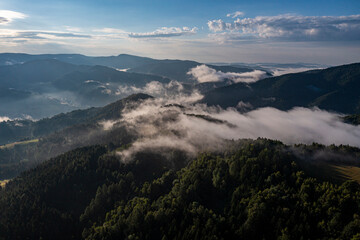 Beskid Sądecki, Dolina Popradu, Sądeckie, Polska. © Maciej G. Szling