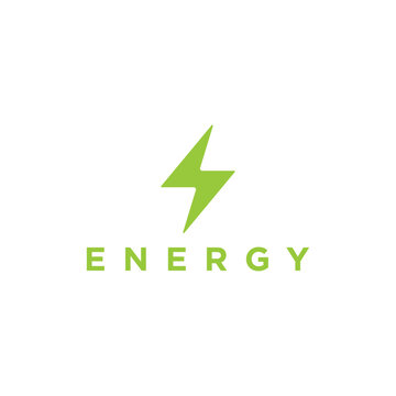SIMPLE ENERGY LOGO WITH LIGHTNING SYMBOL